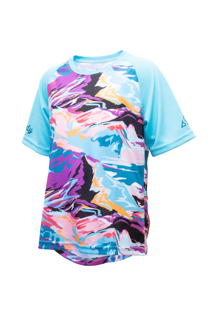 Send It Kids Short Sleeved MTB Jersey | Wild Mountain - Mackay Cycles - [product_SKU] - Sendy