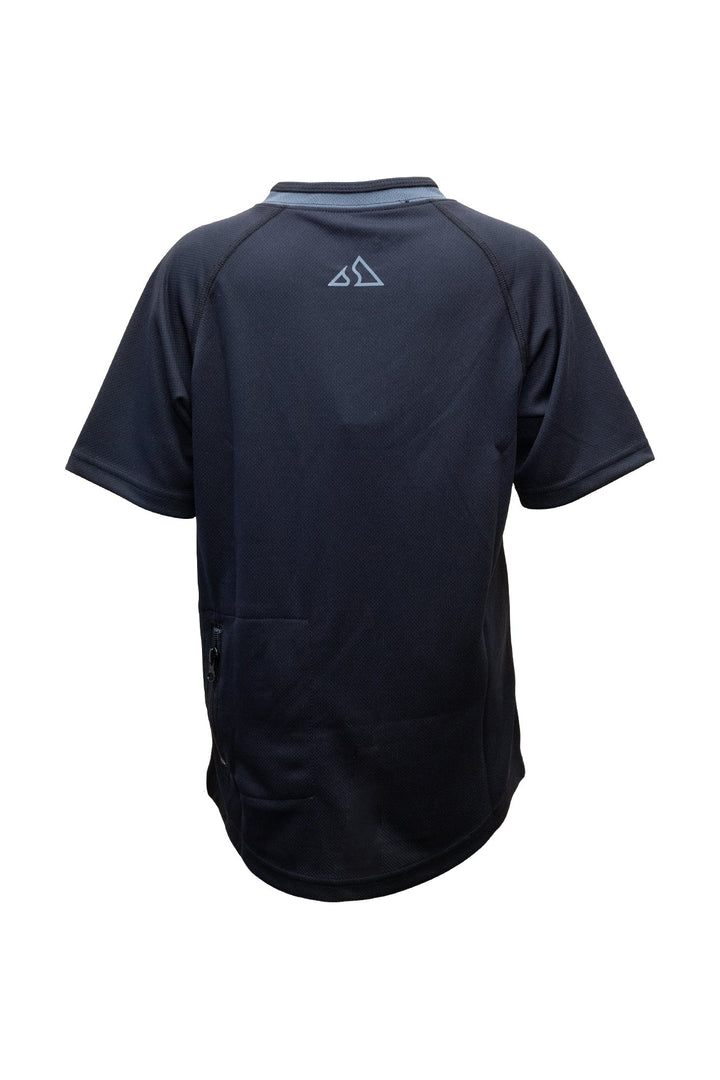 Send It Kids Short Sleeved MTB Jersey | Bold Black - Mackay Cycles - [product_SKU] - Sendy