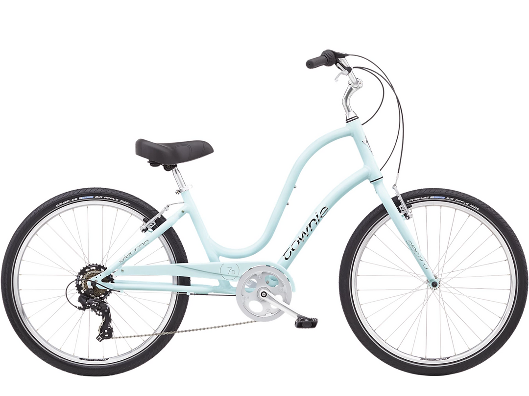 Townie Original 7D Step-Thru Arctic Blue – Mackay Cycles