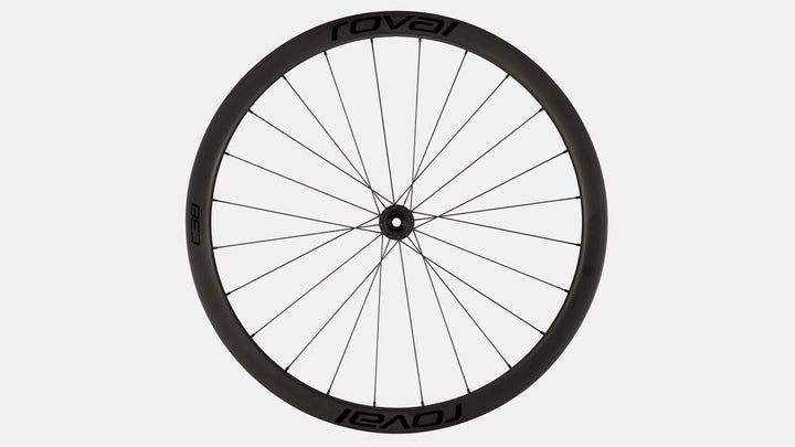 C 38 Disc Wheelset Satin Carbon/Blk - Mackay Cycles - [product_SKU] - Specialized