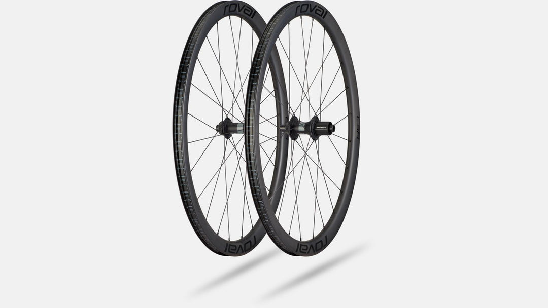 C 38 Disc Wheelset Satin Carbon/Blk - Mackay Cycles - [product_SKU] - Specialized