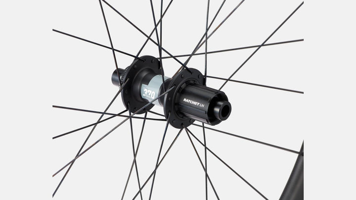 C 38 Disc Wheelset Satin Carbon/Blk - Mackay Cycles - [product_SKU] - Specialized
