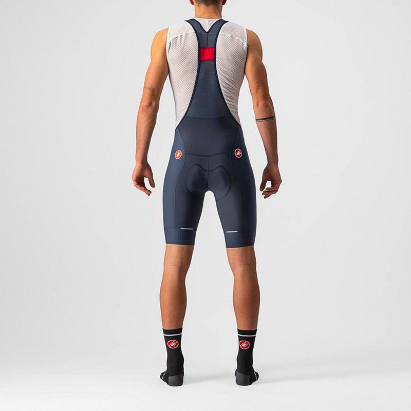CASTELLI ENDURANCE 3 BIB SHORT SAVILE BLUE - Mackay Cycles - [product_SKU] - CASTELLI