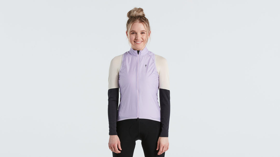 Women's SL Pro Wind Gilet UV Lilac - Mackay Cycles - [product_SKU] - Specialized