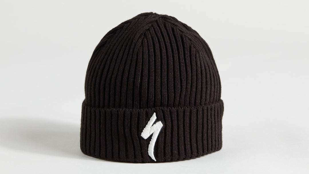 NEW ERA CUFF BEANIE S-LOGO BLK/DOVGRY OSFA - Mackay Cycles - [product_SKU] - Specialized