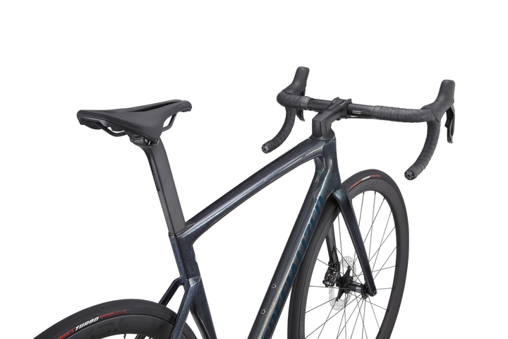 TARMAC SL7 FRAMESET GLOSS CARBON/OIL TINT/FOREST GREEN - Mackay Cycles - [product_SKU] - Specialized