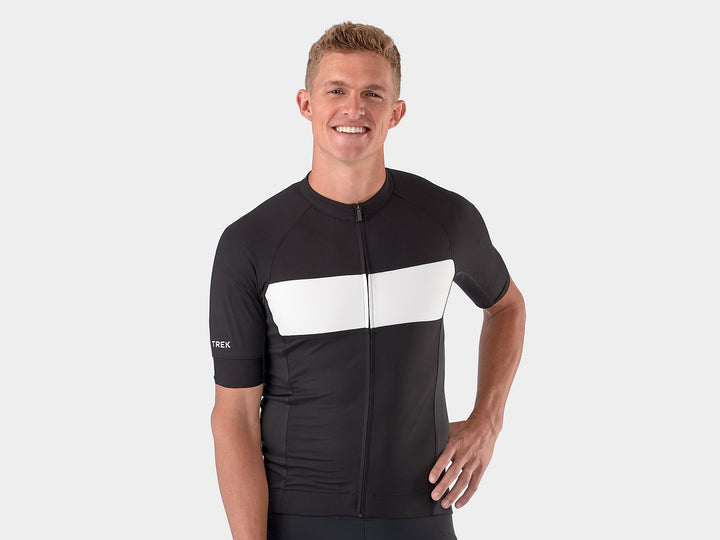 Trek Circuit LTD Cycling Jersey, Black/White - Mackay Cycles - [product_SKU] - TREK