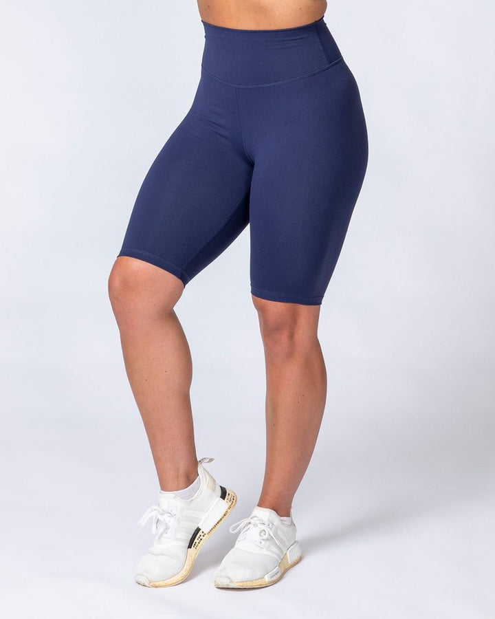 Referee Length High Waist Scrunch - Midnight - Mackay Cycles - [product_SKU] - Muscle Nation