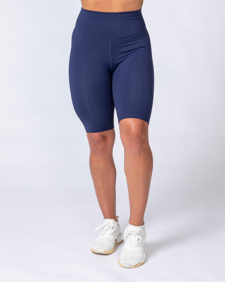 Referee Length High Waist Scrunch - Midnight - Mackay Cycles - [product_SKU] - Muscle Nation
