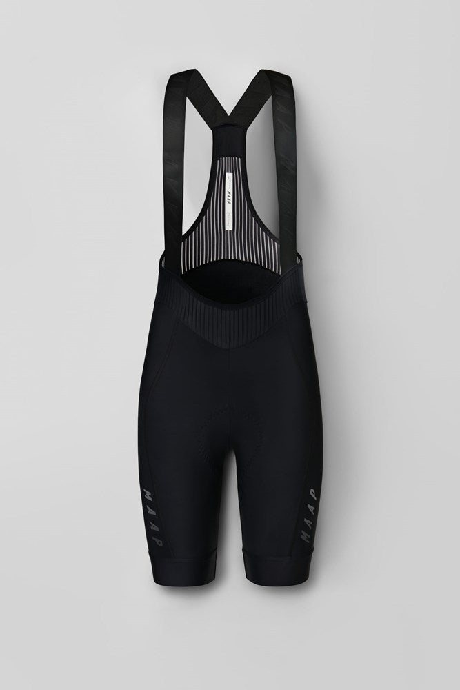 Women's Team Bib Evo Black/Black - Mackay Cycles - [product_SKU] - MAAP