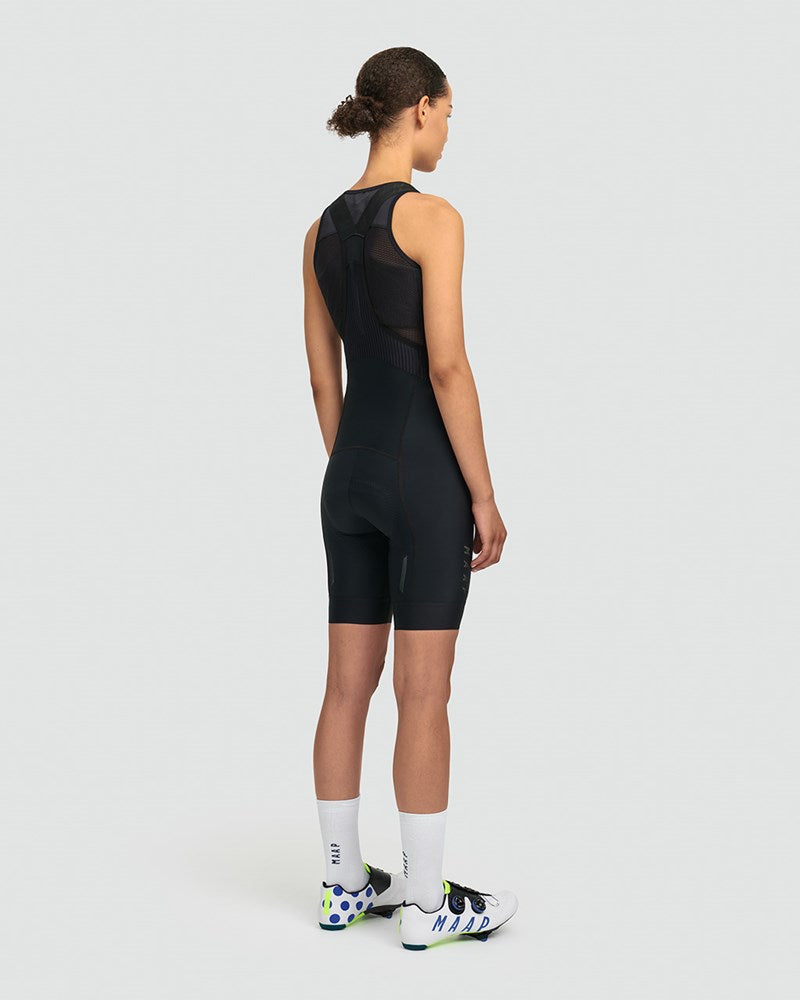 Women's Team Bib Evo Black/Black - Mackay Cycles - [product_SKU] - MAAP