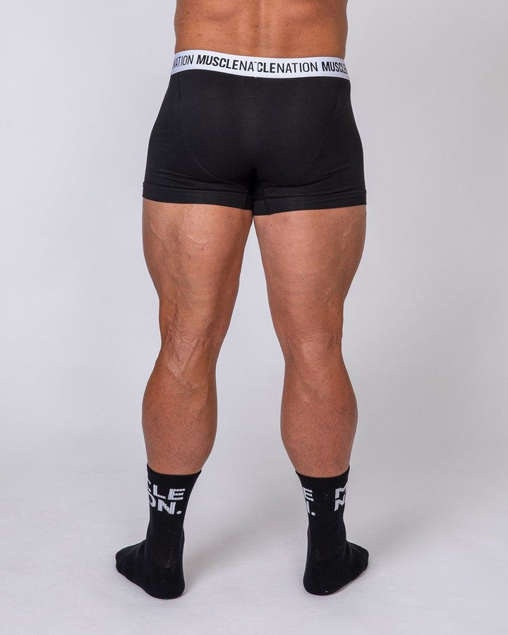 Mens Boxer Brief - 3 Pack (Black, Grey, Navy) - Mackay Cycles - [product_SKU] - Muscle Nation