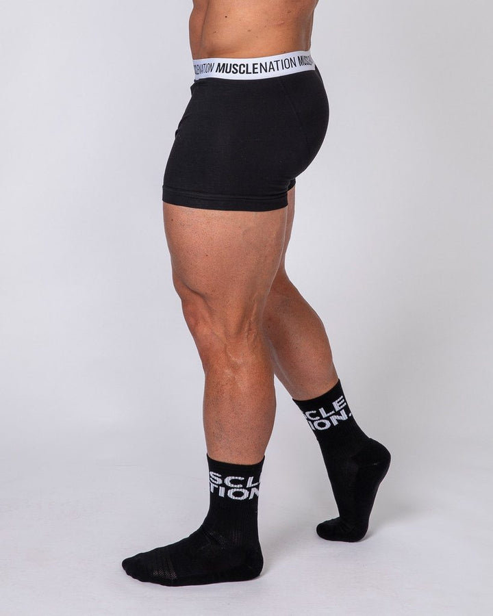 Mens Boxer Brief - 3 Pack (Black, Grey, Navy) - Mackay Cycles - [product_SKU] - Muscle Nation