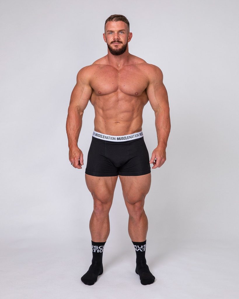 Mens Boxer Brief - 3 Pack (Black, Grey, Navy) - Mackay Cycles - [product_SKU] - Muscle Nation