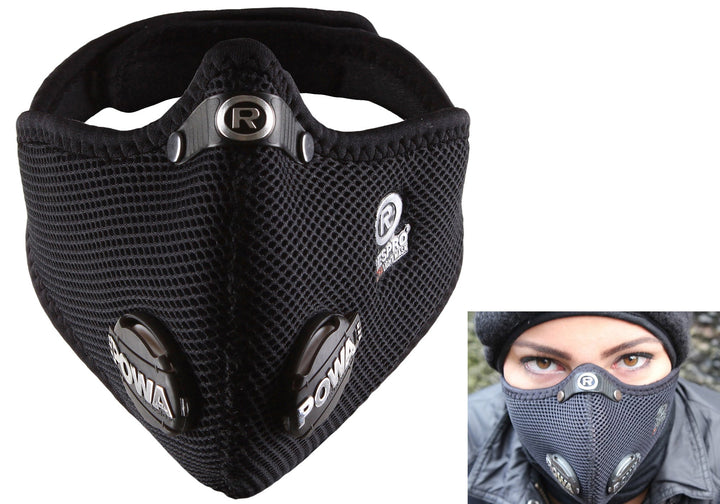 RESPRO ULTRALIGHT MASK WITH HEPA FILTER BLACK - Mackay Cycles - [product_SKU] - Respro